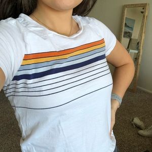 me to we cropped tee